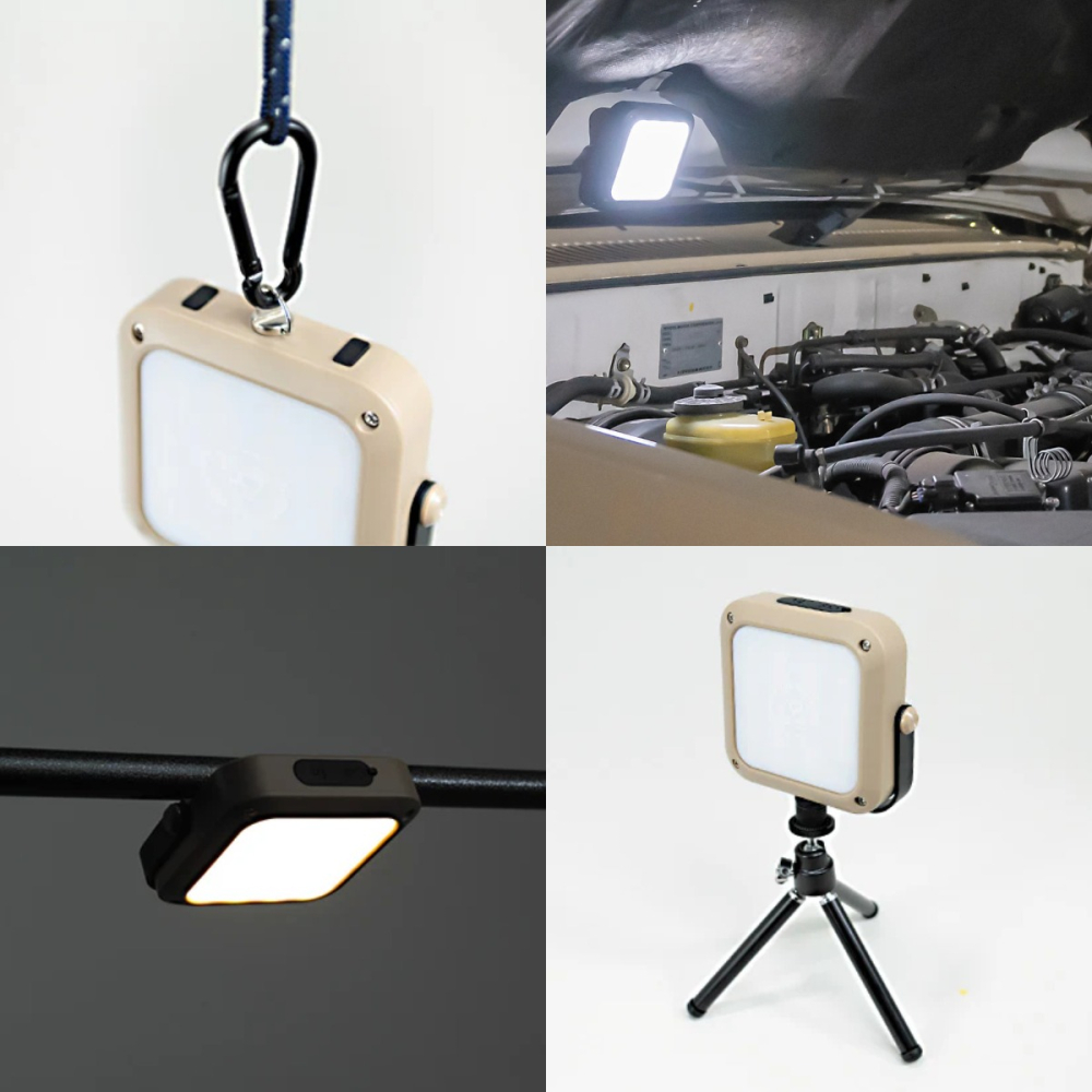 現貨✅5050 HiLUMEN MiNi 充電式多功能露營燈手電筒 磁吸腳架閃燈登山戶外野餐運動防災地震包應急停電-細節圖4