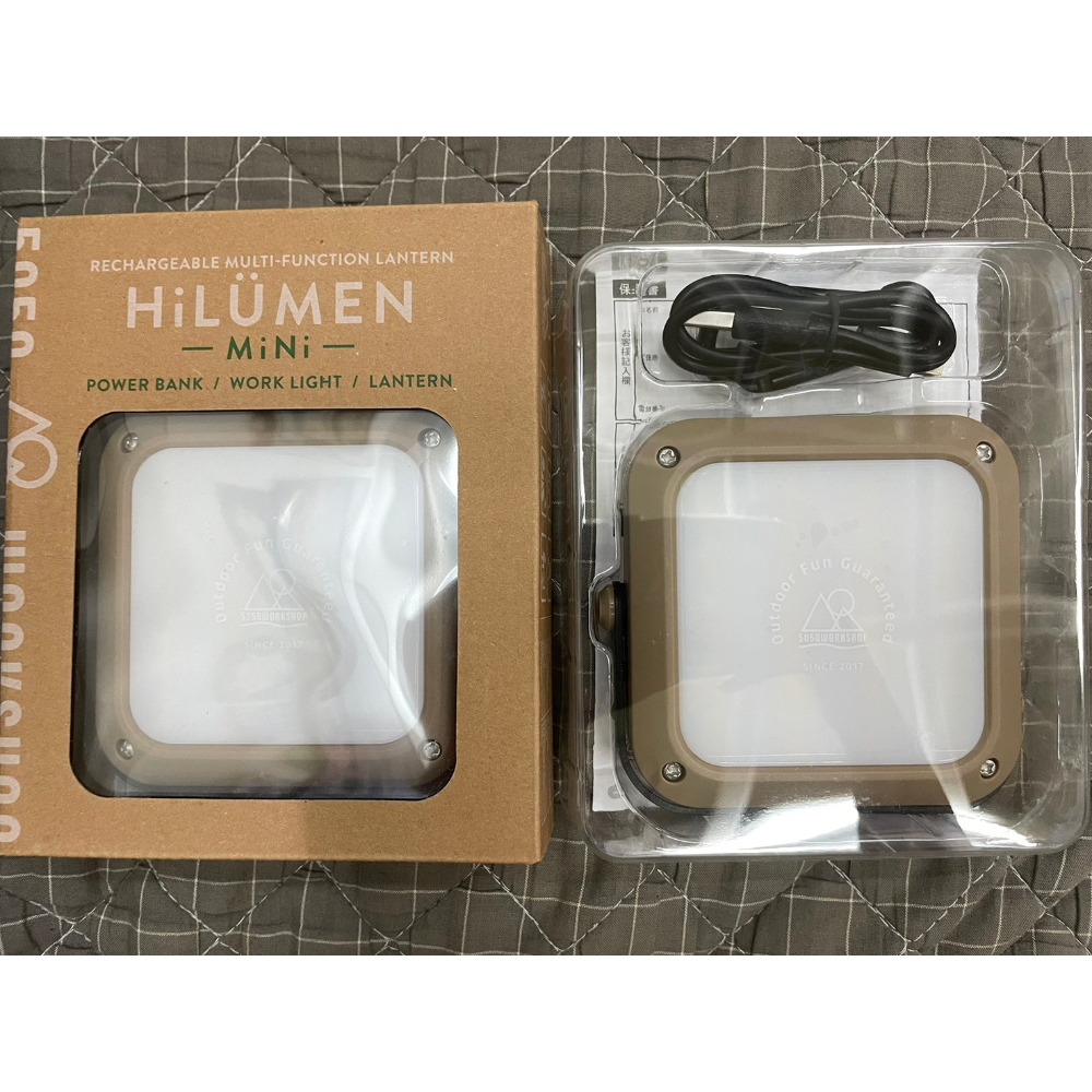 現貨✅5050 HiLUMEN MiNi 充電式多功能露營燈手電筒 磁吸腳架閃燈登山戶外野餐運動防災地震包應急停電-規格圖9