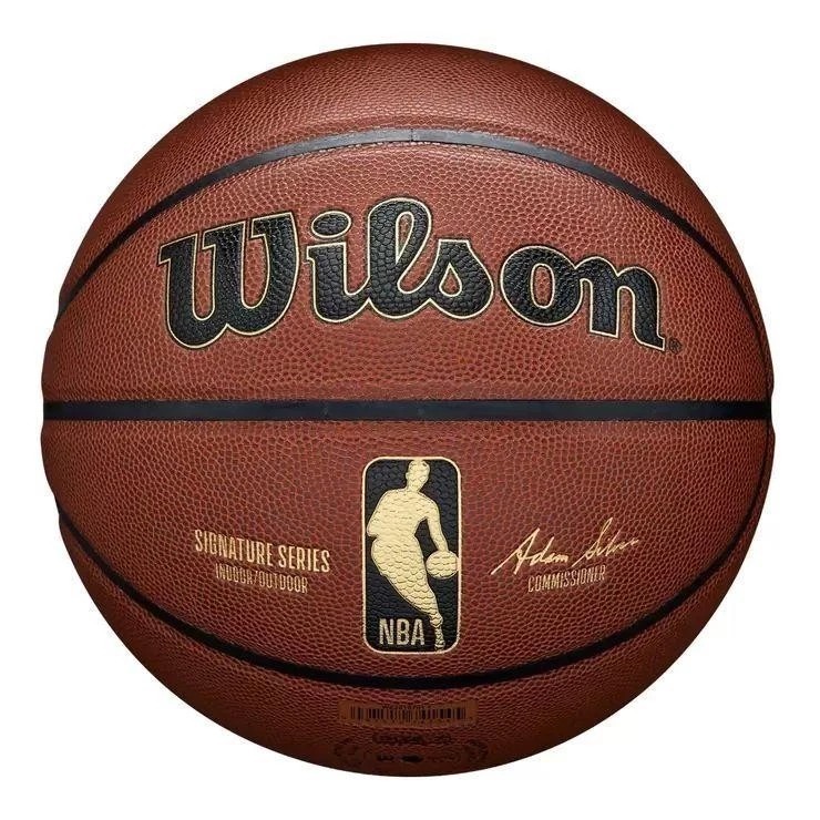 現貨✅威爾森 NBA 紀念金獎盃 Signature系列 籃球 (七號)-細節圖2