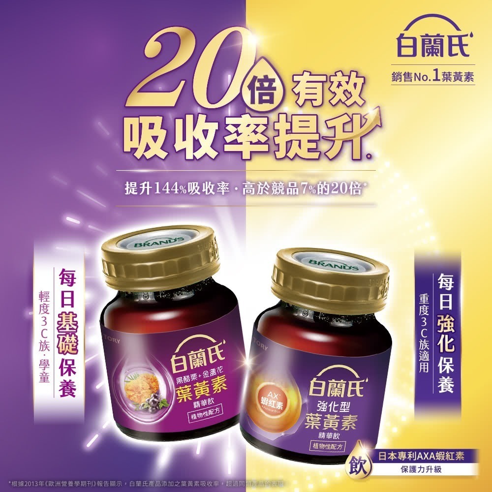 現貨✅白蘭氏 葉黃素精華飲 60mlx30瓶 黑醋栗+金盞花-細節圖4