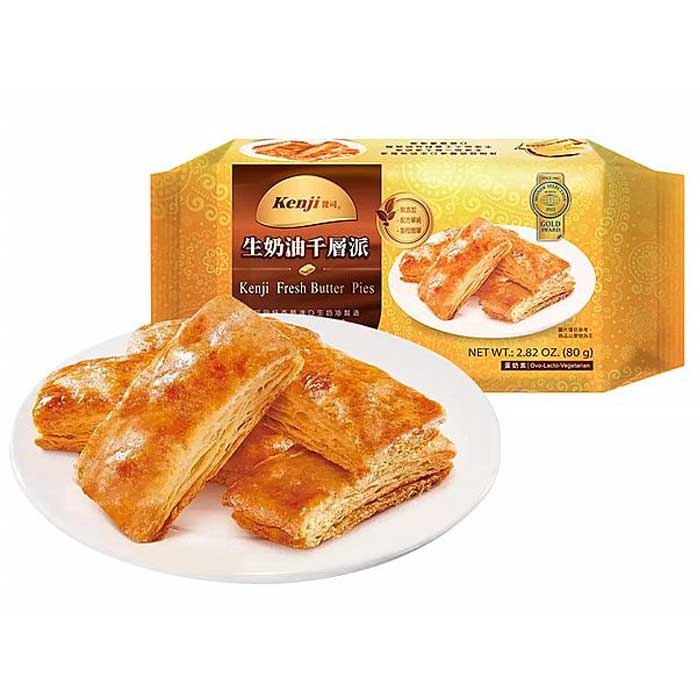 現貨✅健司 生奶油千層派 80公克 X 9入-細節圖4