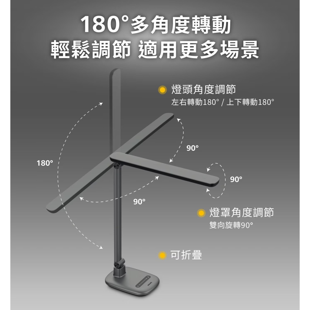 現貨✅飛利浦 品玥 Luna LED護眼讀寫檯燈 Philips Desk Light-細節圖7