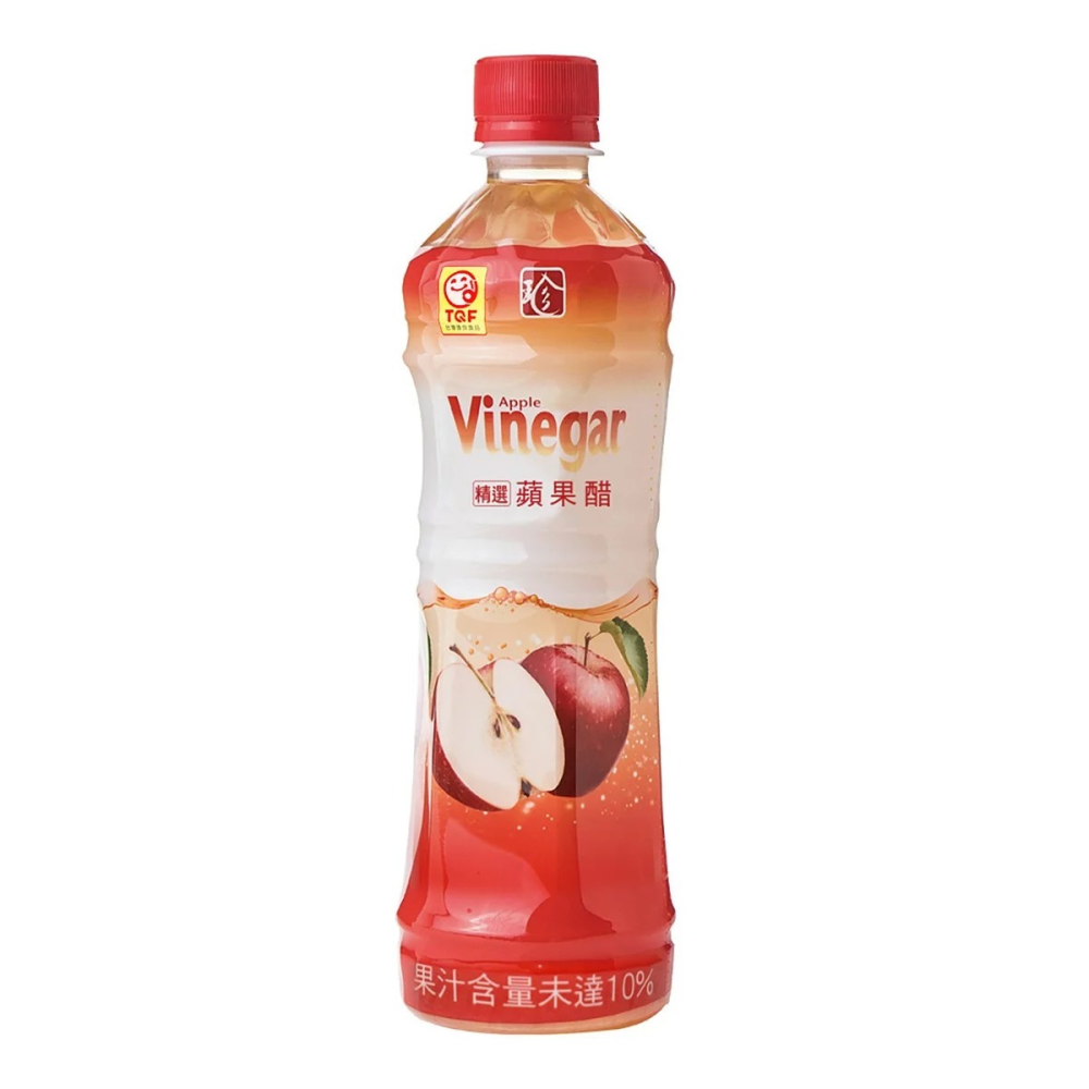 現貨✅百家珍蘋果醋 520毫升12入 PCC Apple Vinegar 飲料飲品果汁-細節圖3