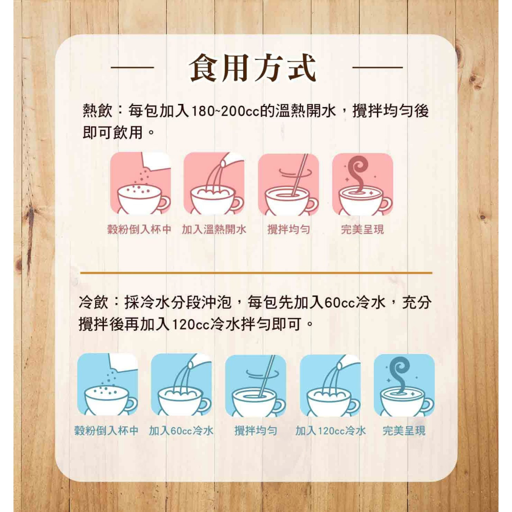 現貨✅名廚美饌 24臻穀 36公克50包入 PGi Cuisine De Chef Grain Powder天然穀物-細節圖4