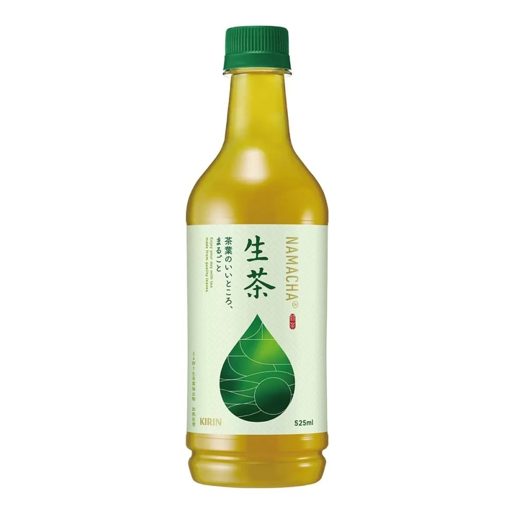 現貨✅麒麟 生茶 525毫升24瓶入 飲料茶飲日本綠茶茶葉Kirin Namacha Green Tea-細節圖2