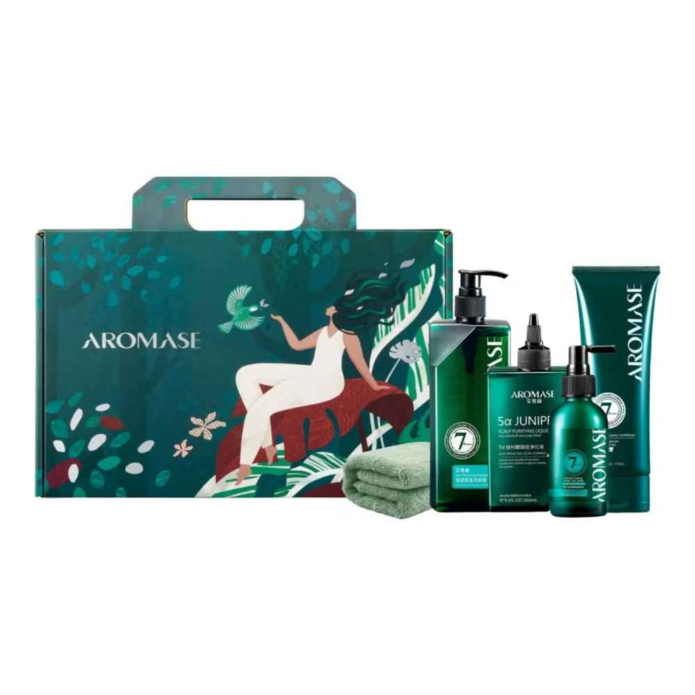 現貨✅艾瑪絲 頭皮養護三步驟組 AROMASE Scalp Treatment 洗髮精護髮乳