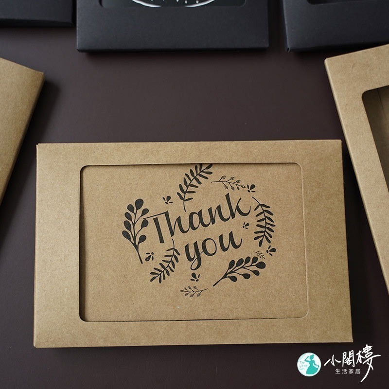 牛皮紙信封 信封套 信封 【快速出貨】牛皮信封 信封袋 明信片名信片 牛皮相框套 禮品信封 厚250 文具 黑色信封-細節圖4