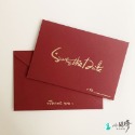 喜帖信封 信封 酒紅信封 燙金信封 西式信封 【SAVE THE DATE】信封袋 半透明信封紙 邀請函 邀請信封-規格圖11
