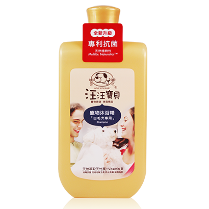 JPC 汪汪寶貝寵物沐浴精500ml / 3500ml(全犬，皮膚病，白毛，除蚤)洗毛精-規格圖1