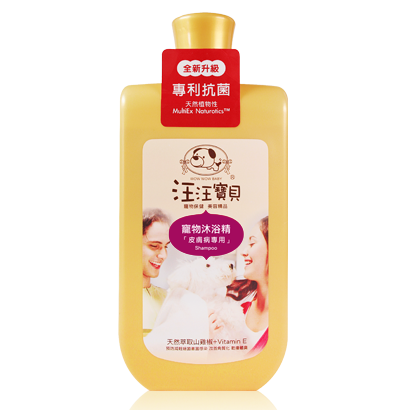 JPC 汪汪寶貝寵物沐浴精500ml / 3500ml(全犬，皮膚病，白毛，除蚤)洗毛精-規格圖1