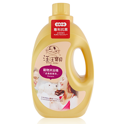 JPC 汪汪寶貝寵物沐浴精500ml / 3500ml(全犬，皮膚病，白毛，除蚤)洗毛精-規格圖1