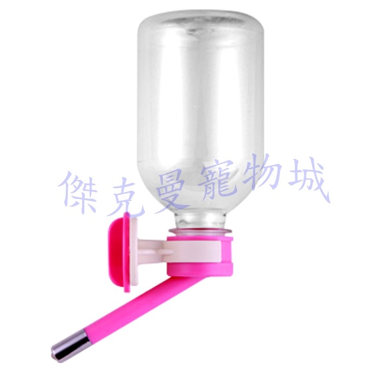 JPC 禾其飲水器 小型寵物專用加長型飲水器330cc(H128)(可換保特瓶)寵物小水瓶 鼠用飲水器-規格圖1