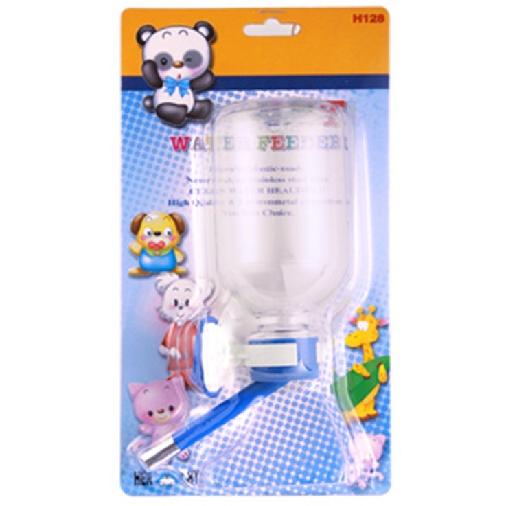 JPC 禾其飲水器 小型寵物專用加長型飲水器330cc(H128)(可換保特瓶)寵物小水瓶 鼠用飲水器-規格圖1