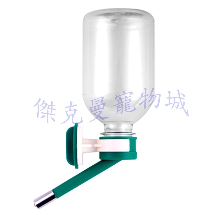 JPC 禾其飲水器 小型寵物專用加長型飲水器330cc(H128)(可換保特瓶)寵物小水瓶 鼠用飲水器-規格圖1