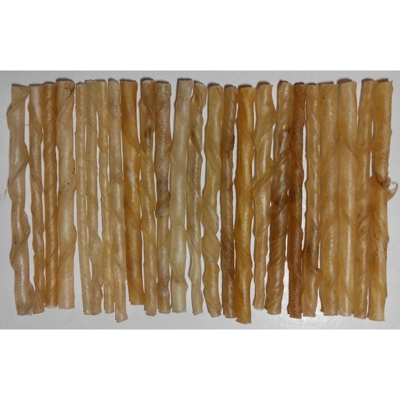 JPC 5吋原味脆笛酥牛皮棒(1支$3元)(100支$280元) 脆棒/脆片/牛皮骨/潔牙骨-細節圖2