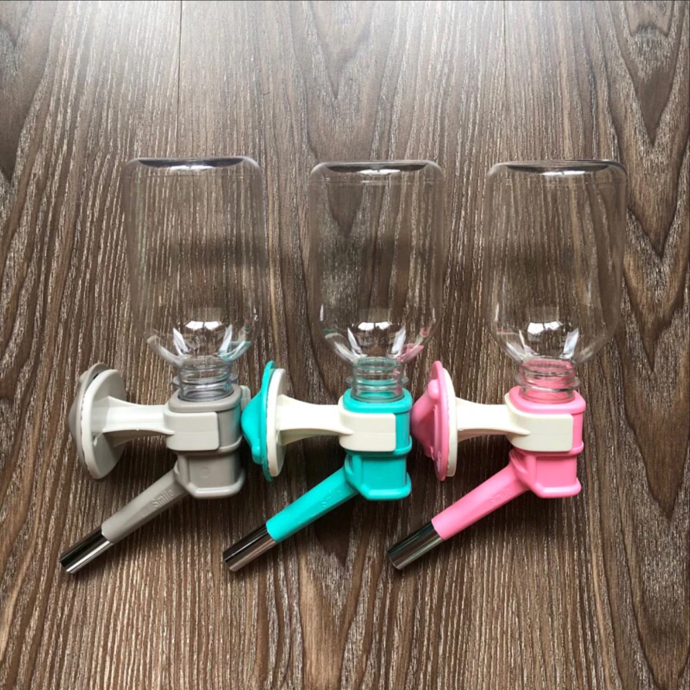 JPC 禾其雙鋼珠飲水器 幼犬/小型寵物專用飲水器330cc(H528)(可換保特瓶)寵物小水瓶-規格圖3