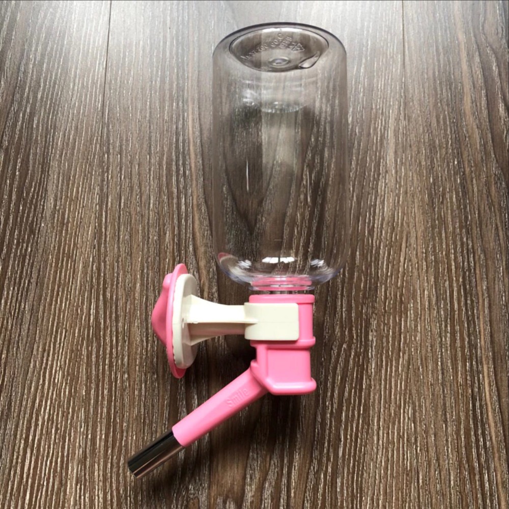 JPC 禾其雙鋼珠飲水器 幼犬/小型寵物專用飲水器330cc(H528)(可換保特瓶)寵物小水瓶-規格圖3