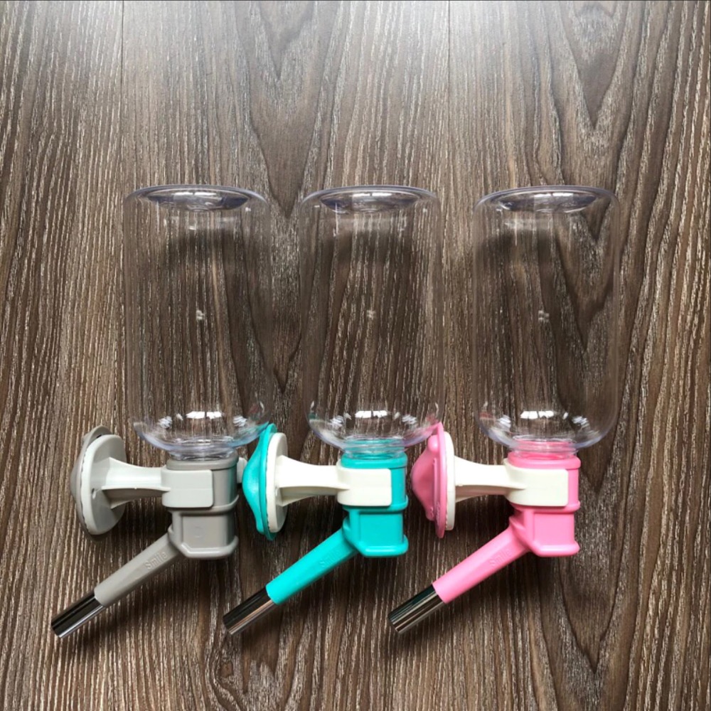 JPC 禾其雙鋼珠飲水器 幼犬/小型寵物專用飲水器330cc(H528)(可換保特瓶)寵物小水瓶-規格圖3