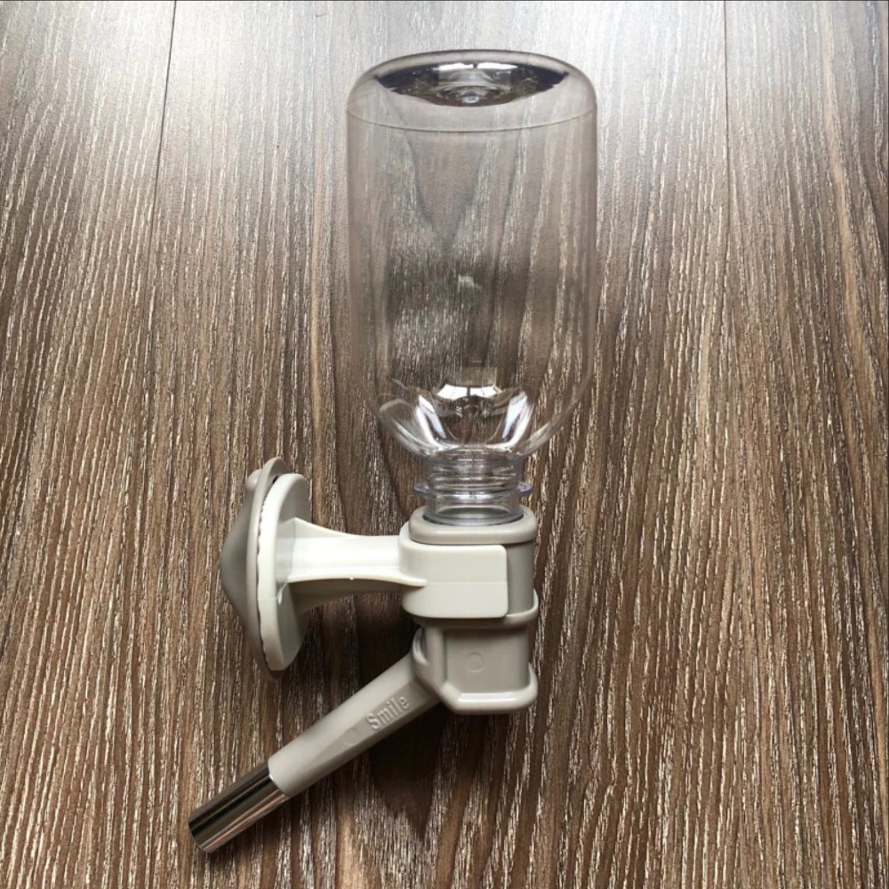 JPC 禾其雙鋼珠飲水器 幼犬/小型寵物專用飲水器330cc(H528)(可換保特瓶)寵物小水瓶-規格圖3