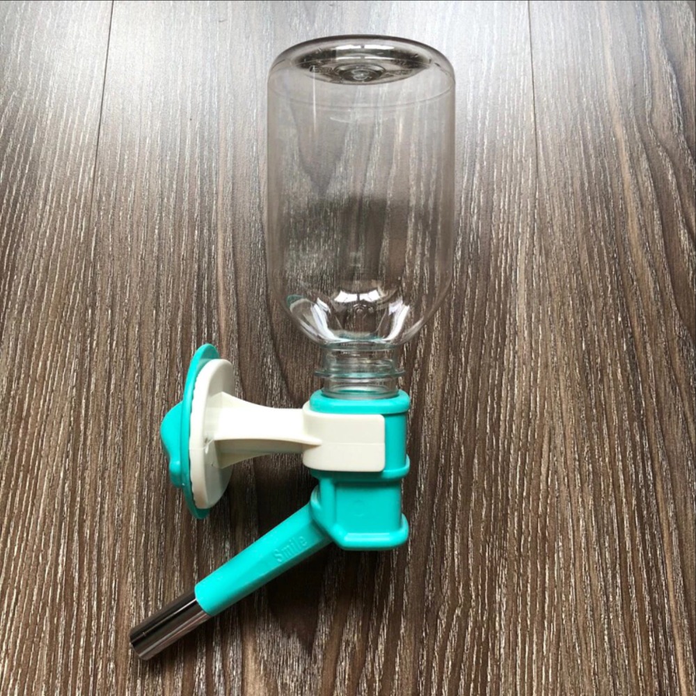 JPC 禾其雙鋼珠飲水器 幼犬/小型寵物專用飲水器330cc(H528)(可換保特瓶)寵物小水瓶-規格圖3