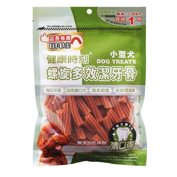 JPC 健康時刻 螺旋多效潔牙骨 DT系列 (大袋裝)310g±5%-規格圖1