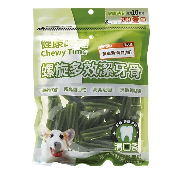 JPC 健康時刻 螺旋多效潔牙骨 DT系列 (大袋裝)310g±5%-規格圖1