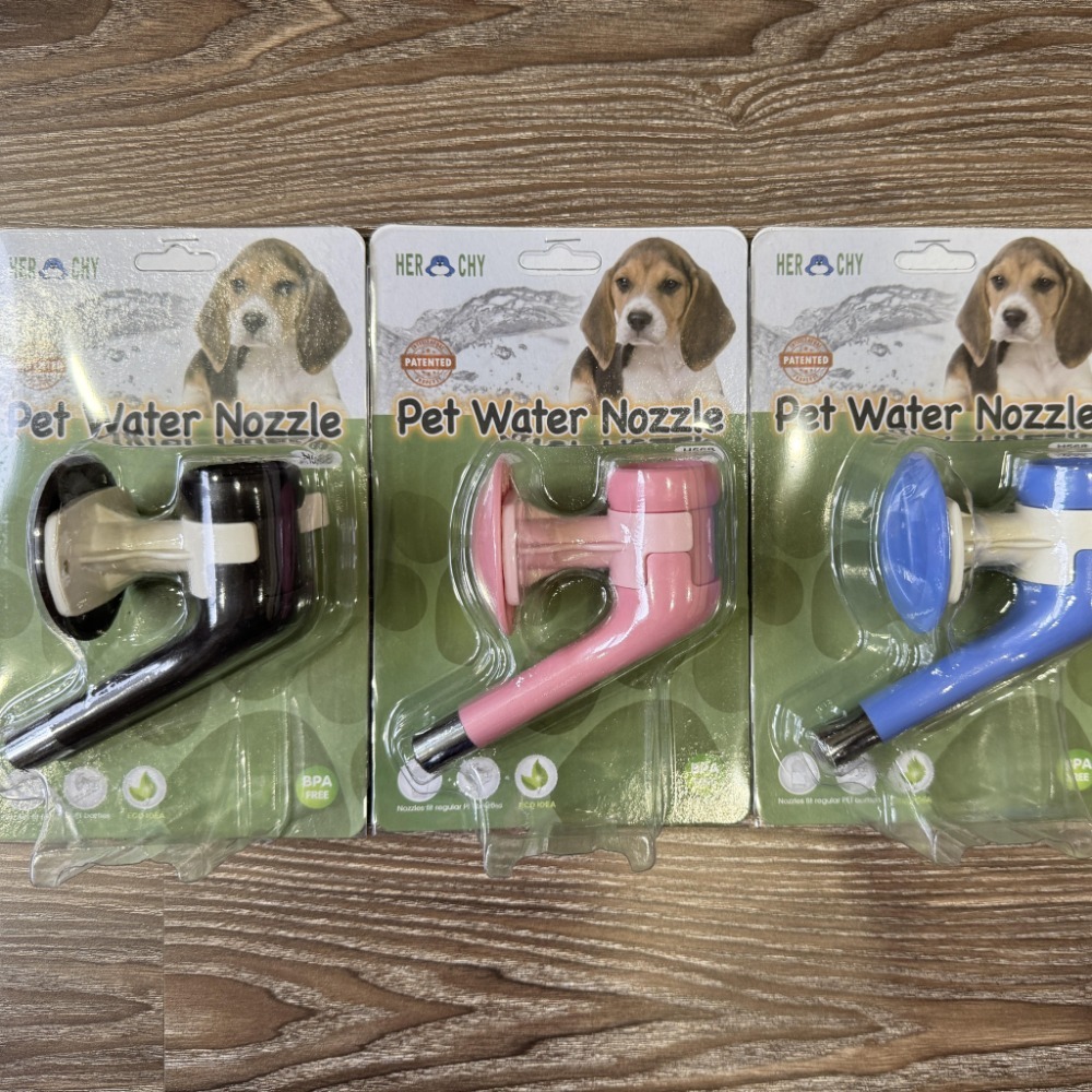 JPC 禾其寵物飲水頭 (可裝保特瓶)  H568 寵物飲水器-規格圖1