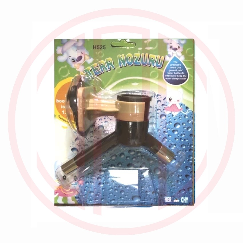 JPC 禾其 H525 寵物雙頭飲水頭 雙頭飲水器 保特瓶頭-規格圖1