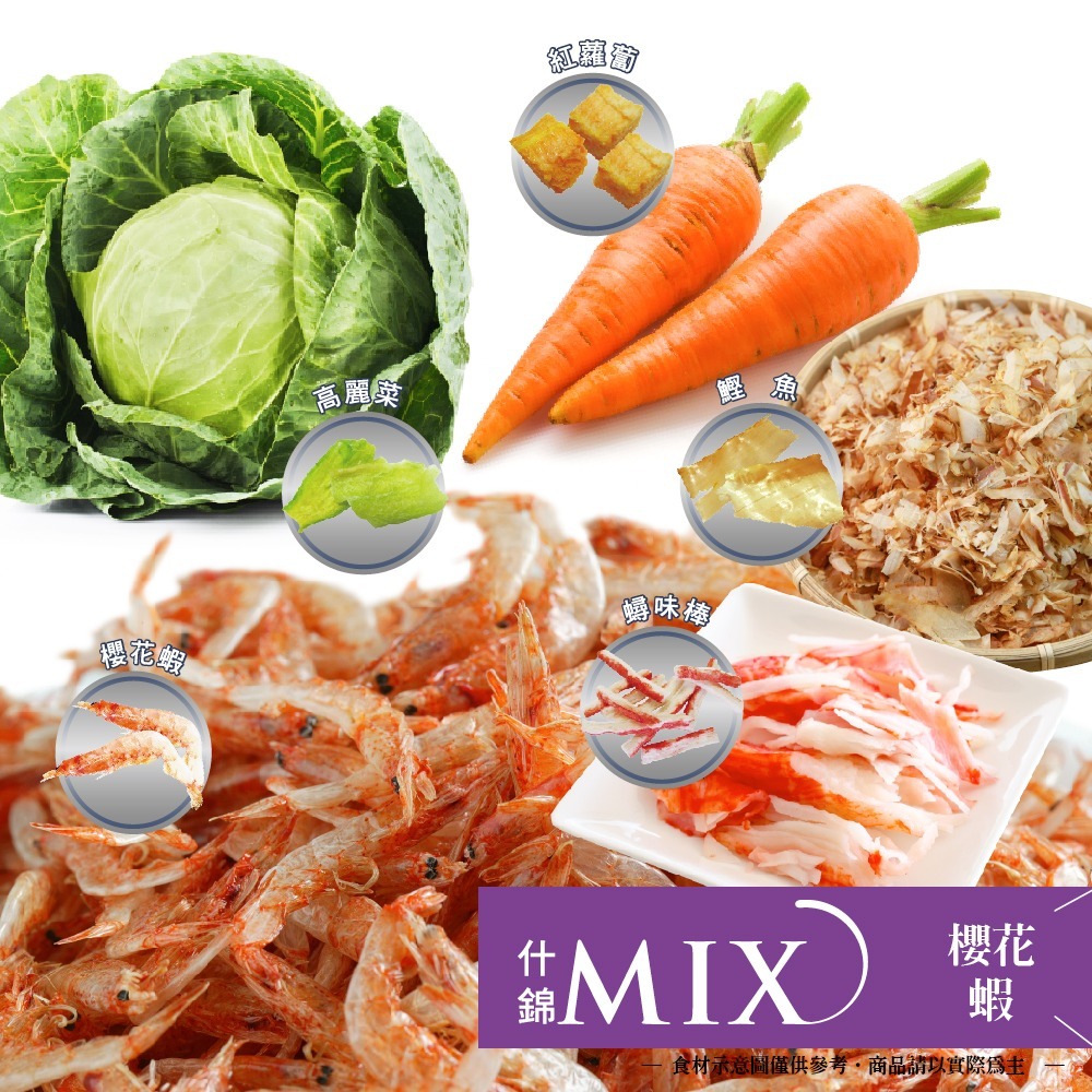 JPC 什錦 MIX 凍乾貓食 貓凍乾 貓糧 貓飼料 貓零食 貓咪點心 主食凍乾 主食飼料 貓主食-細節圖2