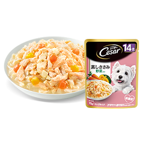 JPC 西莎 蒸鮮包70g-低脂雞肉/(14歲)特細切雞肉+蔬菜/雞肉+蔬菜/牛肉+蔬菜(超取每件最多60~64包)-規格圖3