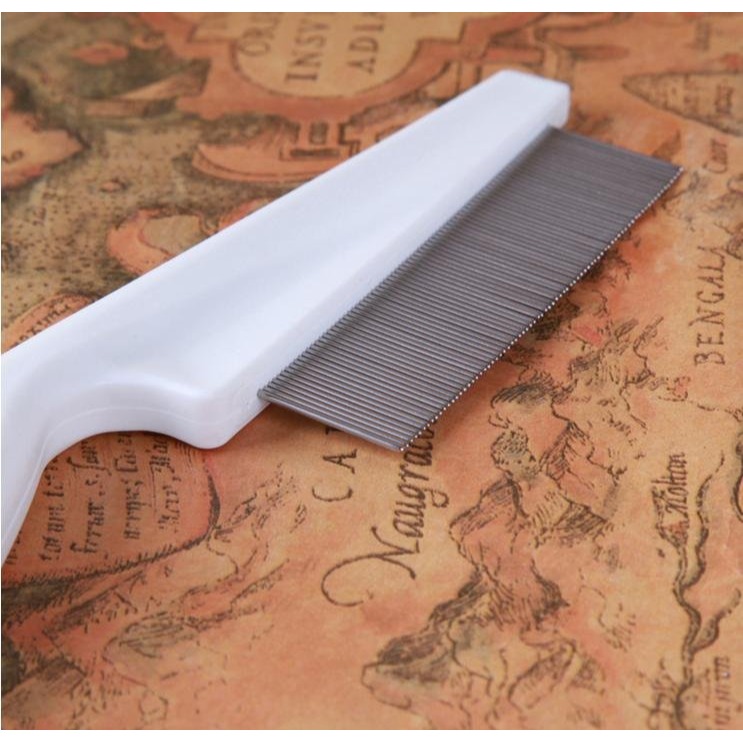 JPC 犬貓用除蚤梳 不鏽鋼跳蚤梳  細齒梳 去虱梳 密齒梳 針梳 排梳-細節圖2