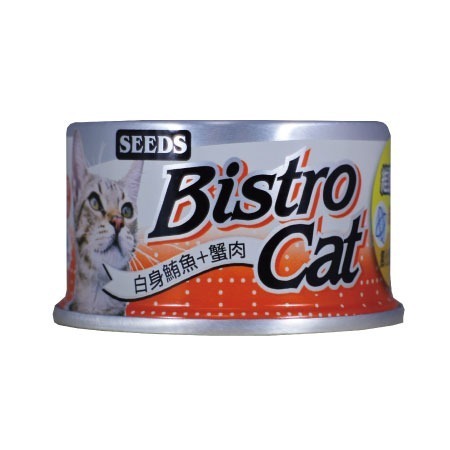 JPC Bistro cat特級銀貓餐罐/貓罐頭/9種口味 80g-規格圖2