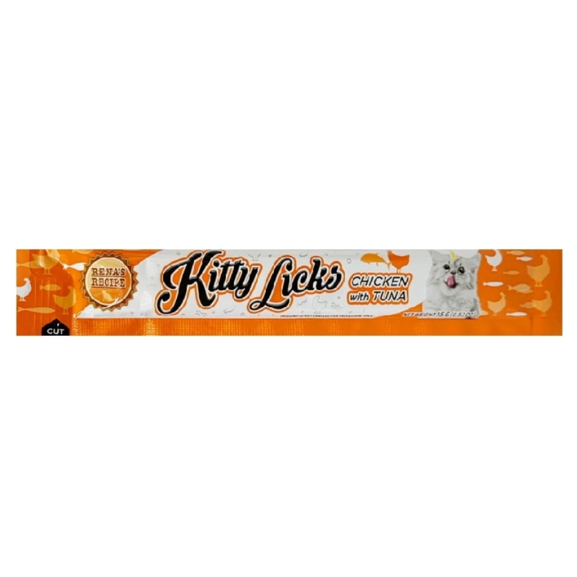 JPC Kitty Licks 甜甜貓肉泥(15g/4條)(七種口味)貓肉泥/貓咪肉泥/貓餐包/貓零食-規格圖2