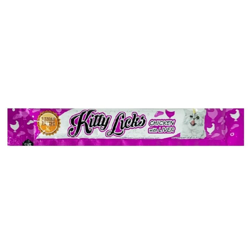 JPC Kitty Licks 甜甜貓肉泥(15g/4條)(七種口味)貓肉泥/貓咪肉泥/貓餐包/貓零食-規格圖2