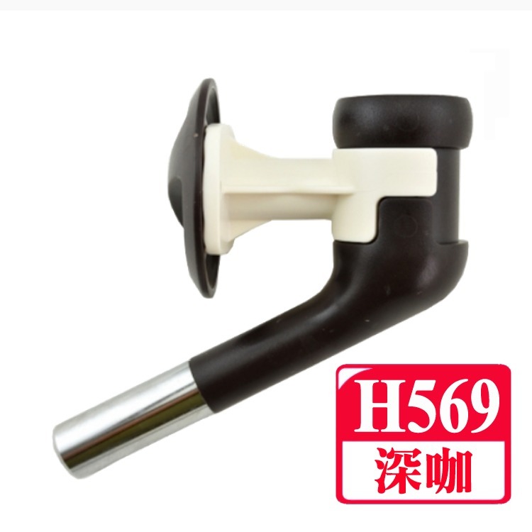 JPC 禾其雙鋼珠飲水頭 中/大型犬飲水器(H569)(可裝保特瓶)-規格圖1