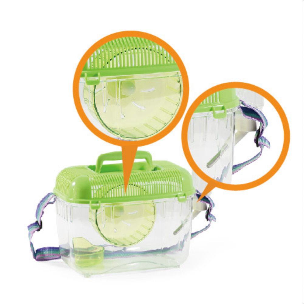 JPC 小動物郊遊籠 倉鼠外出龍 鼠籠 飼養籠 外出提籠 E-Z Go 籠 愛思沛 ACEPET-細節圖2