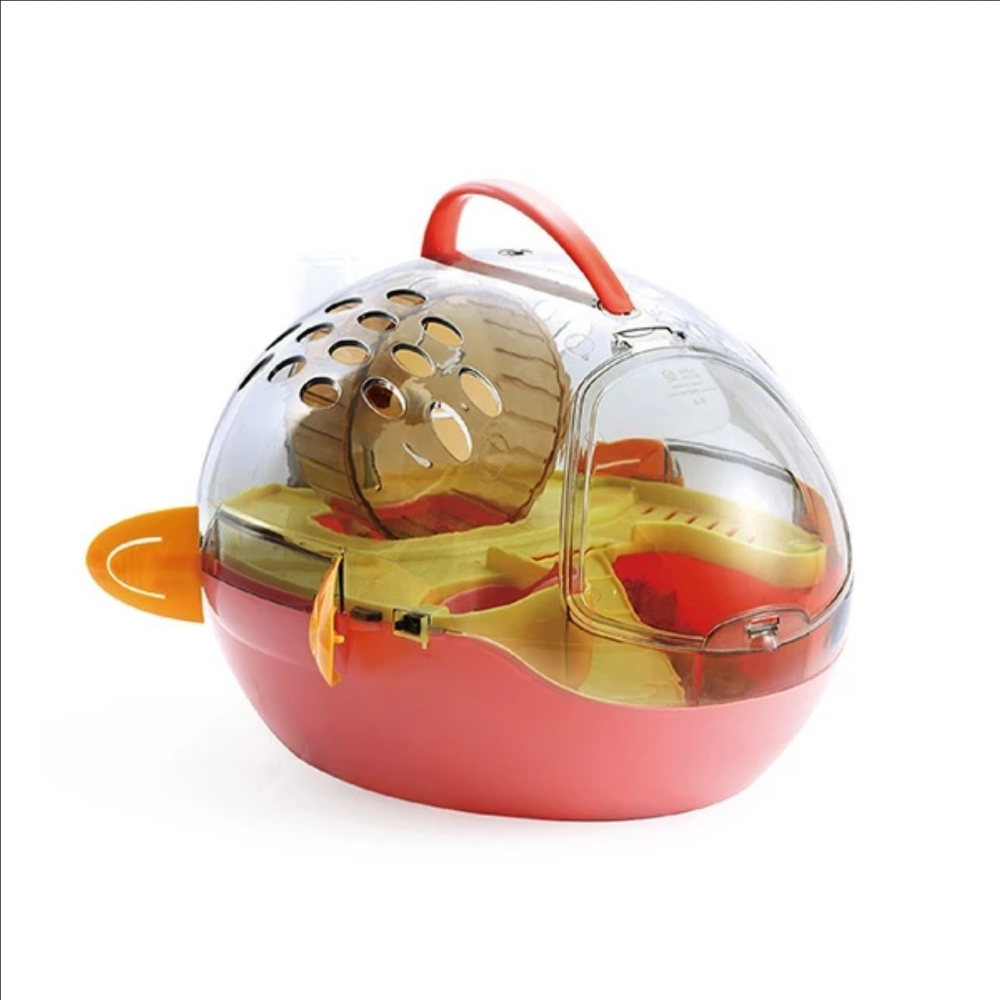 JPC 寶貝蛋『倉鼠』景觀外出提籠 - 倉鼠籠 倉鼠外出籠 寵物提籠 愛思沛 ACEPET-規格圖5