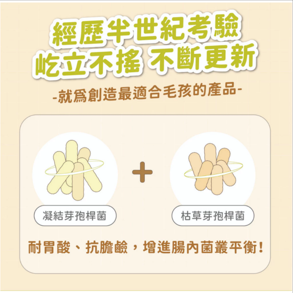 JPC SINGEN 信元發育寶 (犬用)整腸配方 腸胃保健益生菌(CP2)-350g/罐 狗狗益生菌 狗狗保健食品-細節圖7