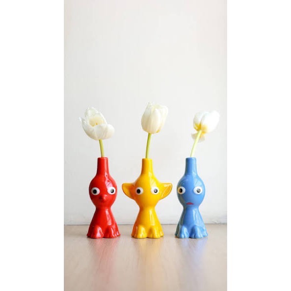 Pikmin 皮克敏花瓶 任天堂商店 造型 陶瓷-細節圖2