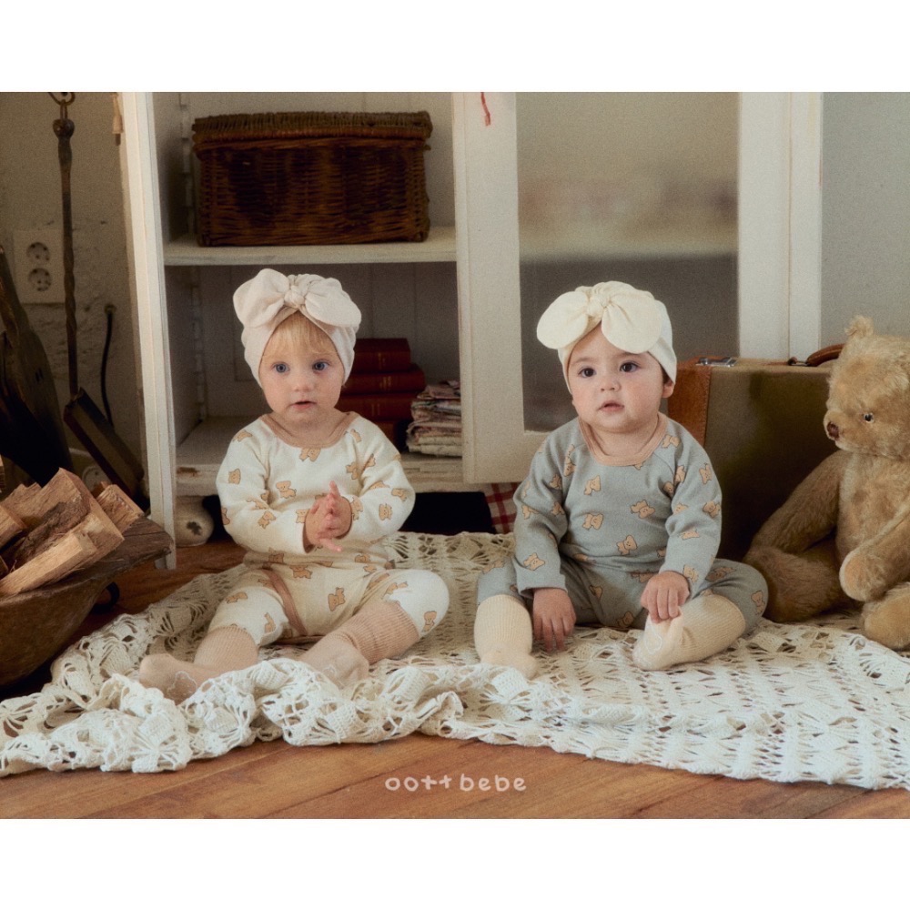 套裝｜oottbebe 퍼피슈트（包屁衣+護肚褲）-細節圖2