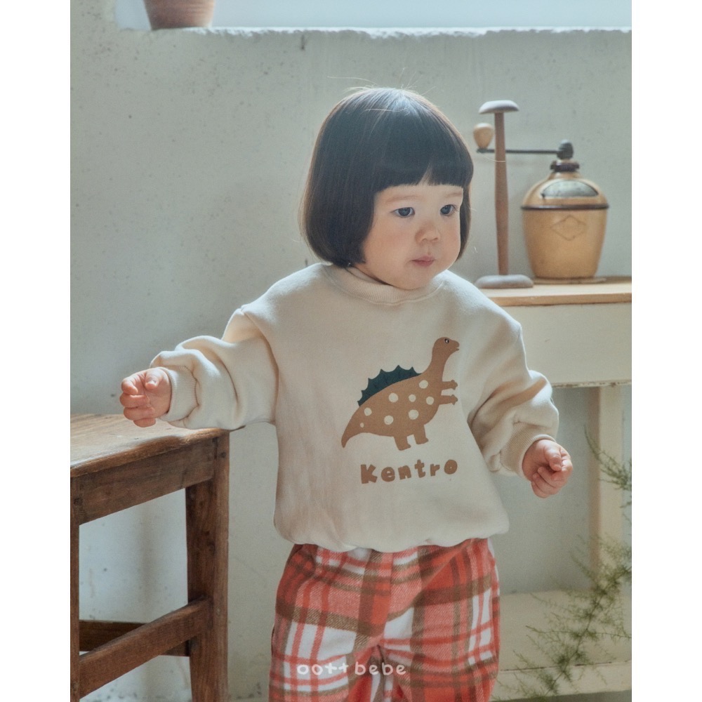 上衣｜oottbebe 공룡맨투맨-細節圖4