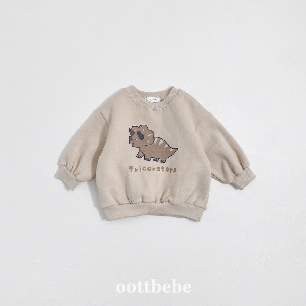 上衣｜oottbebe 공룡맨투맨-規格圖6