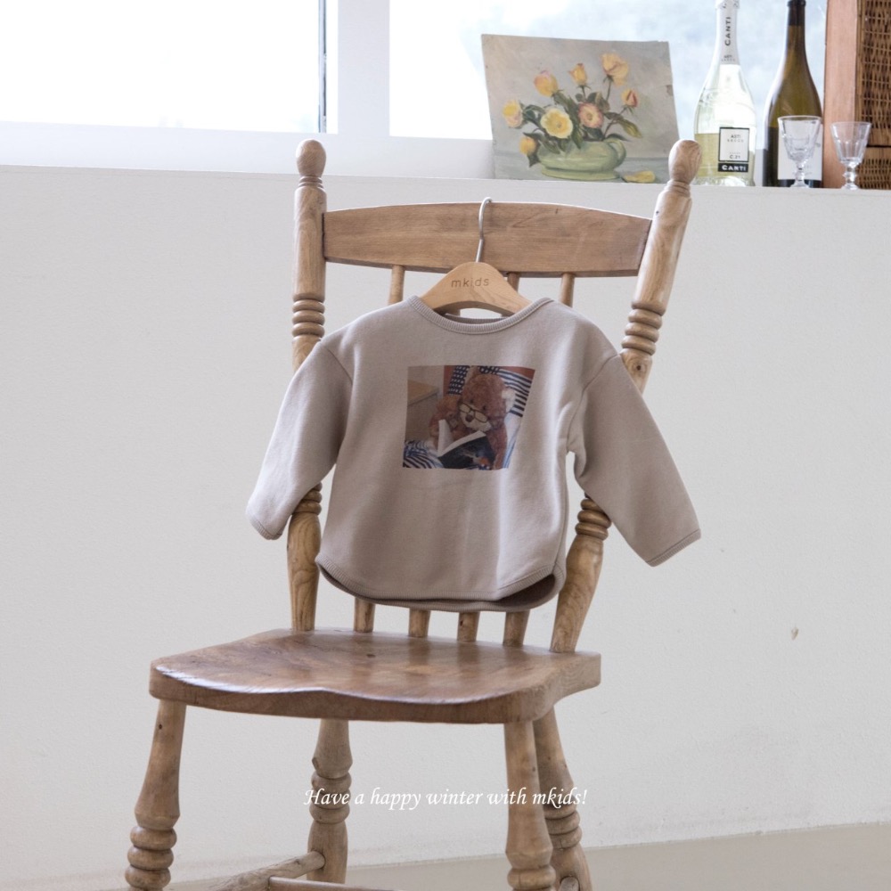 上衣｜Mkids 코코맨투맨-規格圖5