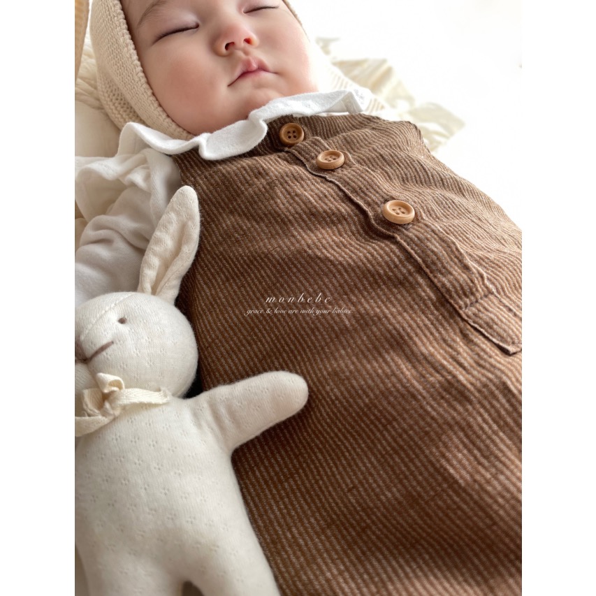 吊帶褲｜Monbebe 피노멜빵 팬츠-細節圖3