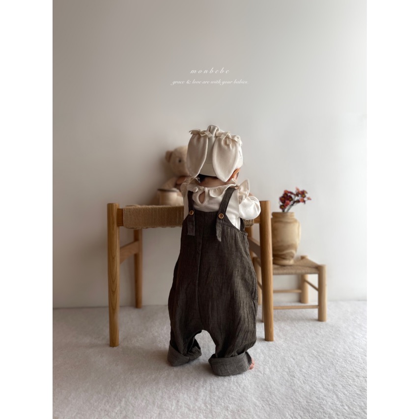 吊帶褲｜Monbebe 피노멜빵 팬츠-細節圖4