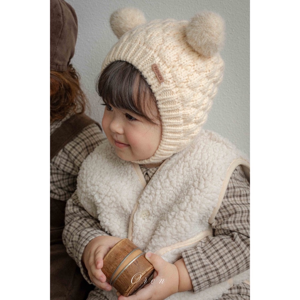 帽子｜oren봉봉 니트 보넷-細節圖2