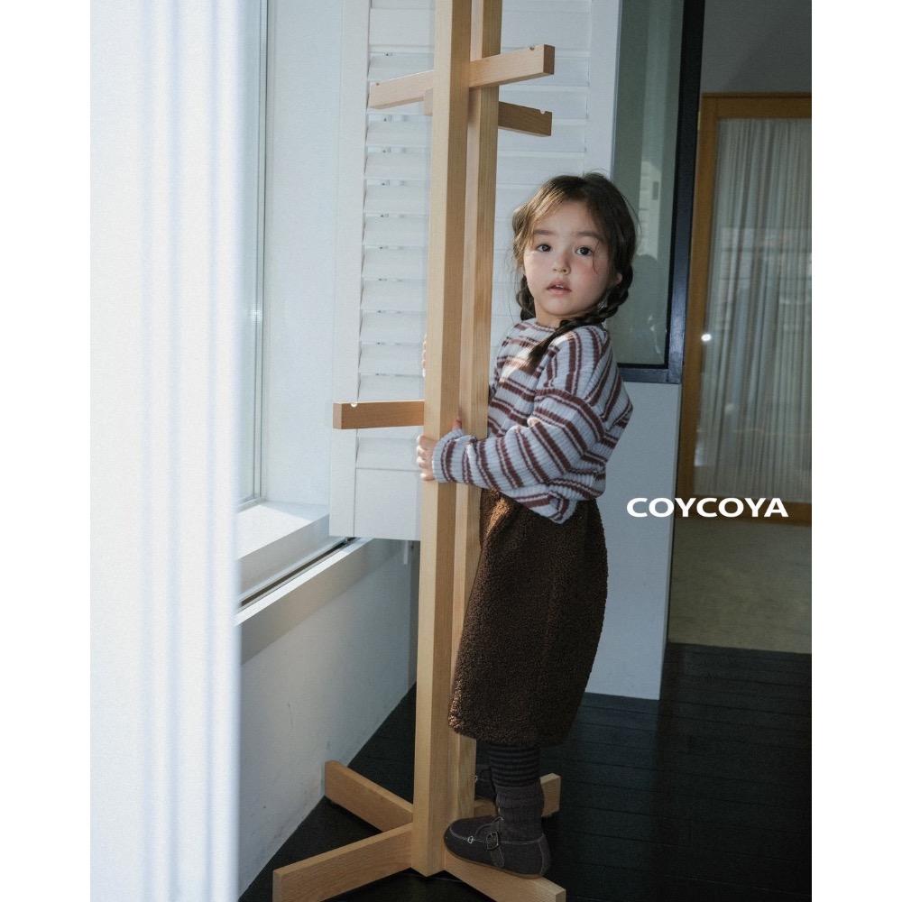 上衣｜Coycoya 파이롱슬리브티-細節圖3