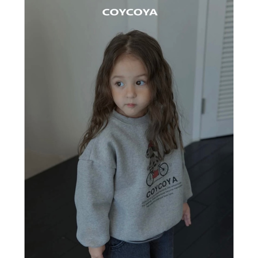 上衣｜Coycoya 코이코야맨투맨-細節圖3
