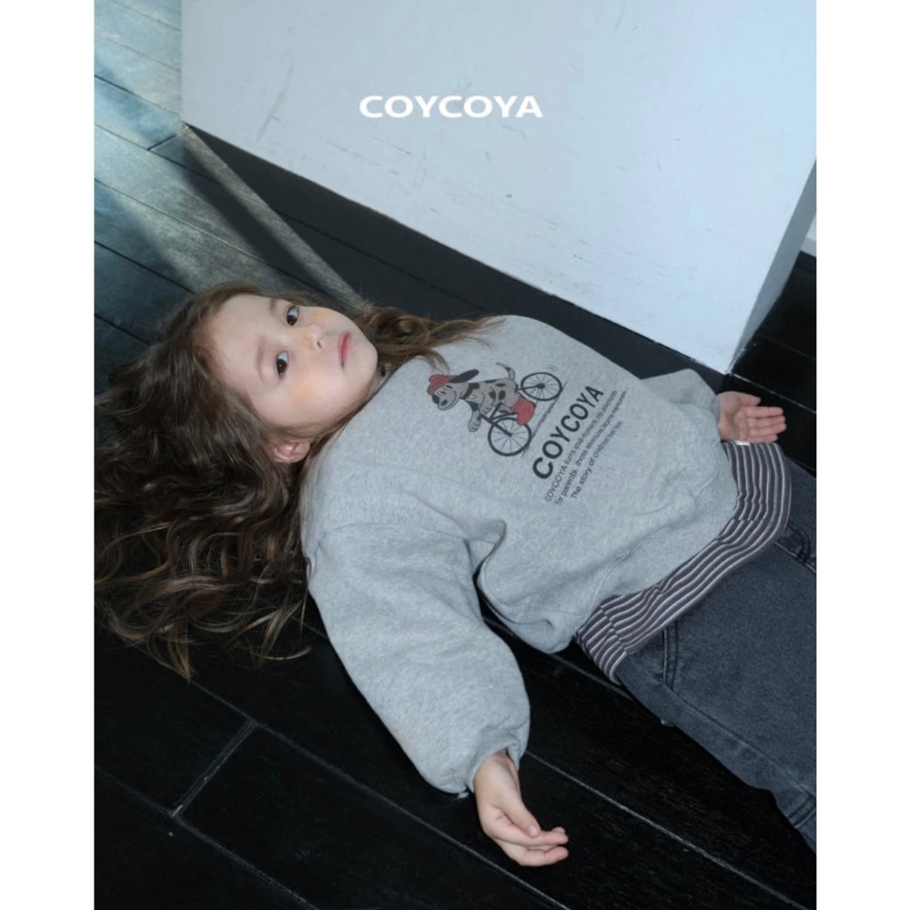 上衣｜Coycoya 코이코야맨투맨-細節圖4