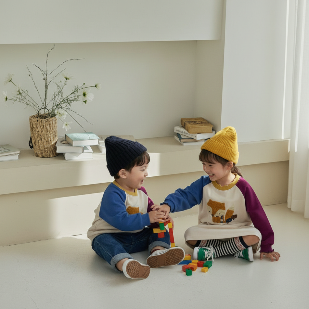 上衣｜orange mom 부클다람쥐티-細節圖2